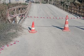 Avşar–Kıyıkışlacık Yolundaki Köprü Tedbir Amaçlı Ulaşıma Kapatıldı