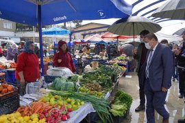 Başkan Tokat Bafa Pazarı’na ziyaret gerçekleştirdi