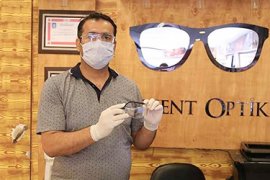 Levent Optik’ten özel korumalı gözlük desteği