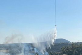 Milas'ta Aynı Gün 5 Ayrı Noktada Alevlerle Mücadele Edildi