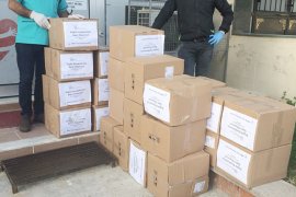 Muğla'da sağlık emekçilerine siperlik desteği