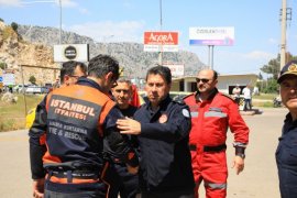 Başkan Aras Koordinesinde Ekipler Teleferik Kazasında Görev Aldı