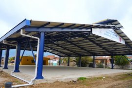 Derince Mahallesi Pazaryeri ve Çok Amaçlı Sosyal Alanda Sona Yaklaşıldı