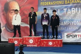 Milaslı başarılı güreşçiler Uluslararası Zafer Turnuvası’nda Muğla’yı Temsil Edecek