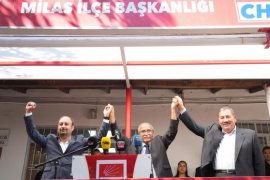 CHP Milas İlçe Başkanlığı’nda Bayrak Değişimi, ​​​​​​​Ahmet Kılbey Görevi Devraldı