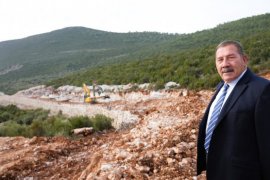 Yeni Hastane Yolunda Çalışmalar Hızla Sürüyor