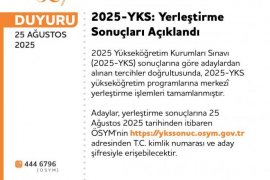 YKS tercih sonuçları açıklandı