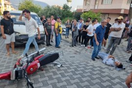 Gümüşkesen Caddesi’nde kaza: 1’i ağır 2 yaralı