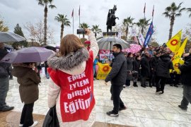 Yağmura Rağmen Kararlılık: Kamu Emekçilerinden 11,54’lük Zamma Protesto