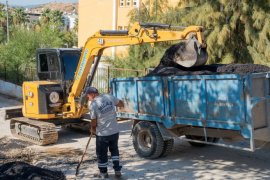 Doğalgaz Çalışmalarının Ardından Yol Tamiratı Başladı
