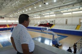 Milas Kapalı Spor Salonu, halen tamamlanmayı bekliyor!