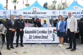 “Gazze’deki Çocuklara Lokma Umut” Kermesi Milas’ta Büyük İlgi Gördü
