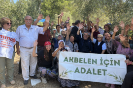 MİTİNG ÖNCESİ AKBELEN ZİYARETİ..  Gökhan Günaydın ve Oda Başkanları Akbelen’deydi..