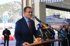 Ören’deki Avrupa’nın en büyük yat yapım, bakım ve çekek yeri  “TERSAN MARINE”, Bakan Uraloğlu’nun katılımıyla açıldı..