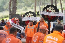 Belediye Personeli gözyaşları ve dualar eşliğinde toprağa verildi