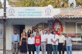 Türkiye Sakatlar Derneği Genel Başkanı Boyraz’dan Milas’ta ziyaretler..