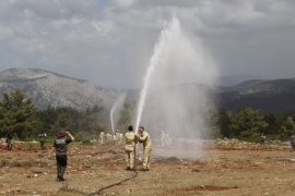 Milas'ta Orman Yangınlarına Karşı Kapsamlı Tatbikat ve Eğitim Gerçekleştirildi