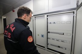 Büyükşehir Tesislerde Yangın Denetimlerine Devam Ediyor