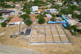 Milas Belediyesi Mahallelerimizi Çok Amaçlı Sosyal Alanlarla Donatıyor… Derince Mahallesi’nde Temel Atıldı