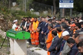 Belediye Personeli gözyaşları ve dualar eşliğinde toprağa verildi