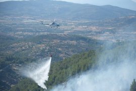 Milas Demirciler Mahallesi'ndeki Yangın Kontrol Altına Alındı