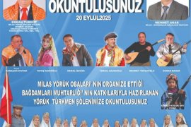 Milas’ta 16. Bağdamları Yörük Türkmen Toyu Düzenlenecek