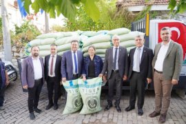 Milas Belediyesi’nden üreten çiftçiye destek