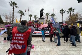 Yağmura Rağmen Kararlılık: Kamu Emekçilerinden 11,54’lük Zamma Protesto