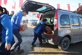 Mineral Blok Taşı Desteği Milas’tan Başladı