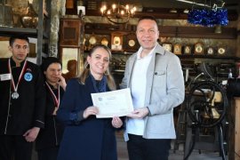 Ödüllü Yemekler İlçemiz Protokolüne Sunuldu