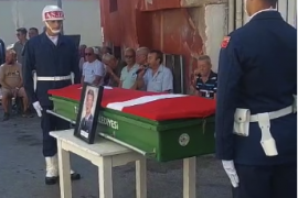 Milas’ta Emekli Astsubaya Askeri Törenle Son Veda