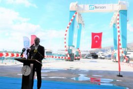 Ören’deki Avrupa’nın en büyük yat yapım, bakım ve çekek yeri  “TERSAN MARINE”, Bakan Uraloğlu’nun katılımıyla açıldı..
