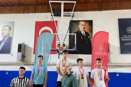 Muğla'da Okul Sporları Bilek Güreşi İl Birinciliği Müsabakaları Gerçekleştirildi