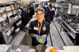 Ödüllü Yemekler İlçemiz Protokolüne Sunuldu