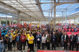 Muğla'da 1 Mayıs İşçi Bayramı kutlandı