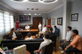 CHP İlçe Yönetimi’nden Başkan Tokat’a ziyaret