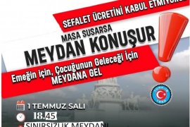 TÜRK-İŞ’TEN EYLEM ÇAĞRISI!..
