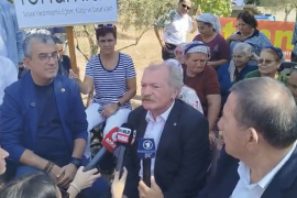 MİTİNG ÖNCESİ AKBELEN ZİYARETİ..  Gökhan Günaydın ve Oda Başkanları Akbelen’deydi..