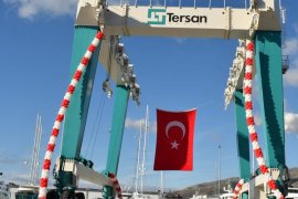 Ören’deki Avrupa’nın en büyük yat yapım, bakım ve çekek yeri  “TERSAN MARINE”, Bakan Uraloğlu’nun katılımıyla açıldı..