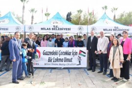 “Gazze’deki Çocuklara Lokma Umut” Kermesi Milas’ta Büyük İlgi Gördü