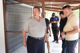 Başkan Topuz Ören Mahallesi’ndeki Çalışmaları İnceledi