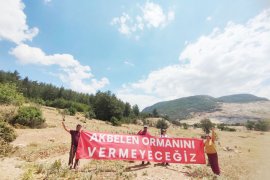 Akbelen’de, ‘bakanlar geldi’ duyumu üzerine tepki..