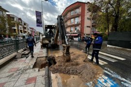 MUSKİ Ekipleri Yağmur Mesaisinde