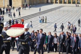 Muğla’nın CHP’li Başkanları Anıtkabir’de