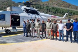 Muğla’da İlk Yangın Helikopteri Göreve Başladı