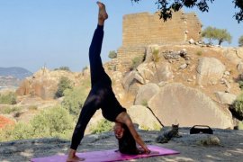 Kapıkırı’nın Muhteşem Atmosferinde ve Bafa Gölü manzarasında yoga