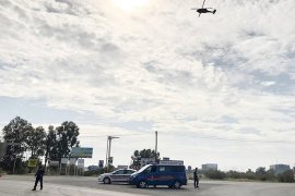 Jandarma’dan helikopterli trafik denetimi