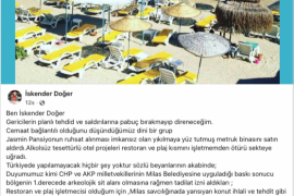 ZEYTİNLİKUYU’DA BİR İŞLETMECİYE BASKI ve ÇÖKME İDDİASI..