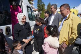 Çocuklar doyasıya eğlendi, doyasıya oyun oynadı