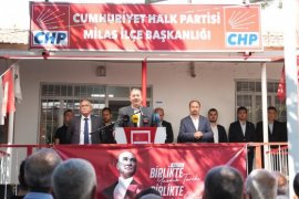 CHP Milas İlçe Başkanlığı’nda Bayrak Değişimi, ​​​​​​​Ahmet Kılbey Görevi Devraldı